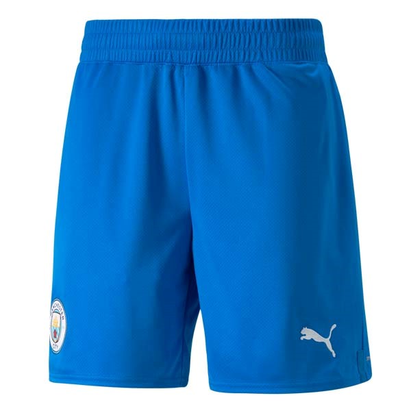 Pantaloni Manchester City Prima Portiere 22/23 Blu